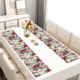 thumbnail image 2 of Pioneer Flower Floral Print Pattern Summer Placemats Table Placemats Set Of 6-Linen Kitchen Washable Placemats Table Mats 12x18 Inch Non-Slip Heat Resistant, 2 of 5