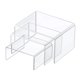 thumbnail image 4 of 1 de 3 '', 4'', 5 "clara exhibición de elevadores de acrílico para coleccionables de la exhibición de la joyería de accesorios, 4 of 9