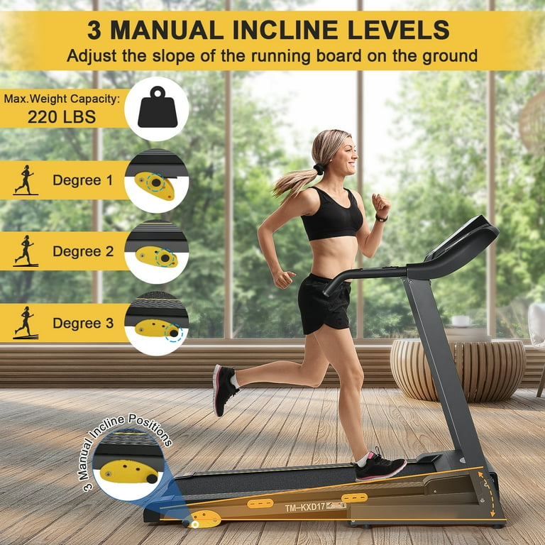 Maxkare electric treadmill online foldable 17