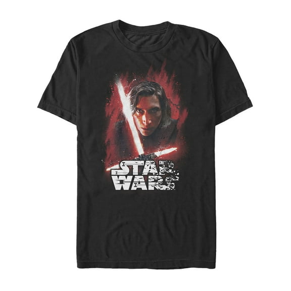 Men's Star Wars The Last Jedi Kylo Enemy  Graphic Tee Black X Large