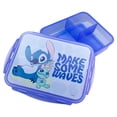 thumbnail image 2 of Lunch Box Rectangular 3 Divisiones, Diseño Stitch & Trapos, Contenedor para Alimentos Infantil Hecho de Plástico, 2 of 5