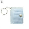 thumbnail image 1 of Shanghe 16 Pockets Photo Album for Mini Photo Sticker Card Holder 2 Inch Photo Holder Portable Keychain U2K3, 1 of 6
