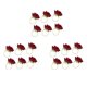 thumbnail image 1 of 18 x Servilleteros Románticos con Rosas, Servilletero de Aleación, Soporte de Hebilla para Recepciones de Boda, Regalos, 1 of 7