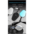thumbnail image 6 of Motorcycle Universal Rearview Mirror Foldable Adjusable Anti-Dazzle Mirror for 13mm-14mm or 17mm-19mm Handlebar B Glass, 6 of 8