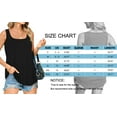 thumbnail image 6 of MOSHU Summer Womens Tank Tops U Neck Casual Flowy Sleeveless Shirts for Women, 6 of 10