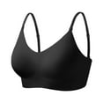 thumbnail image 6 of Telankuip Seamless Bras for Women No Underwire Comfortable Push up Bras Smoothing Wireless Adjustable Spaghetti Straps Bralettes Soft Full Coverage Wire Free Bra Black XL, 6 of 6