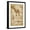 Black Frame, variant on Art.com Tyrannosaurus Rex Dinosaur - DiVinci Style Art Print by Lantern Press, White Frame Wall Art, 17" x 23"