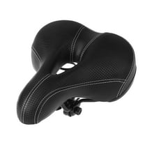 HEALEEP 1Pcs Wide Bicycle Seat Cover Comfortable Bicycle Saddle with Rounded Shape for Rough Terrain