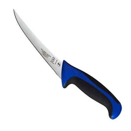 Mercer Culinary Millennia Curved Boning Knife, 6 Inch, Blue