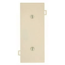 Leviton PSC14-T Light Almond Strap Mounted Blank Sectional Center Wall Plate