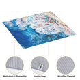 thumbnail image 4 of YFYANG Absorbent Dish Drying Mat for Kitchen, Reusable Blue Watercolor Abstract Texture Microfiber Dish Mat, 16 x 18 inch, 4 of 9