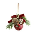 thumbnail image 2 of Christmas Pinecone Bells, Vintage Christmas Ornaments Decor, Festive Ambiance Xmas Tree Hanging Pendants Room Decoration,5x4 Inch(B), 2 of 6