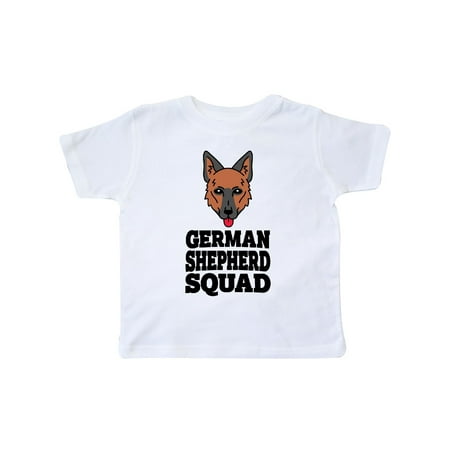 

Inktastic Dog German Shepherd Squad Gift Toddler Boy or Toddler Girl T-Shirt