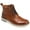 Brown, variant on Vance Mens Lucien Lace-up Cap Toe Ankle Boot