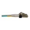 thumbnail image 4 of Eaton Tripp Lite Series 125 (Duplex LC (m) Aqua OM3 1 m 50/ 400G Multimo Switchable Fiber Optic Cable LC-PC M/M), LSZH, (3.3 Ft.) - Câble Réseau - Commutable en LC (M) Commutable - 1 M - Fibre Optique - Duplex - 50 / 125 Microns - OM3 - OFNR - Sans Halogène - Aqua, 4 of 5