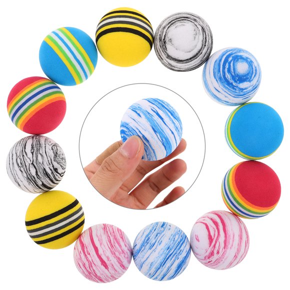 VERDANVERSE 12Ud Pelotas De Entrenamiento De Golf Resistentes Para Practicar Habilidades En Casa Color Surtido