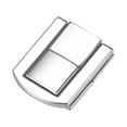 thumbnail image 6 of Uxcell Toggle Latch, 25mm Silver Tone Decorative Hasp Suitcase Box Catch w Screws 4Pcs, 6 of 6