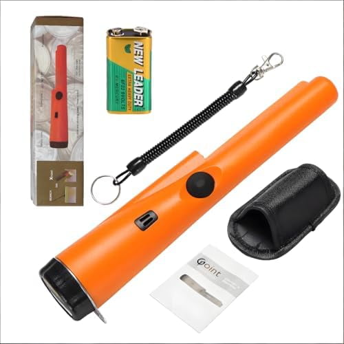 Metal Detector Pinpointer - Waterproof Handheld Pin Pointer Wand - Search Treasure Pinpointing Finder Probe for Kids & Adults$$Garden & Patio