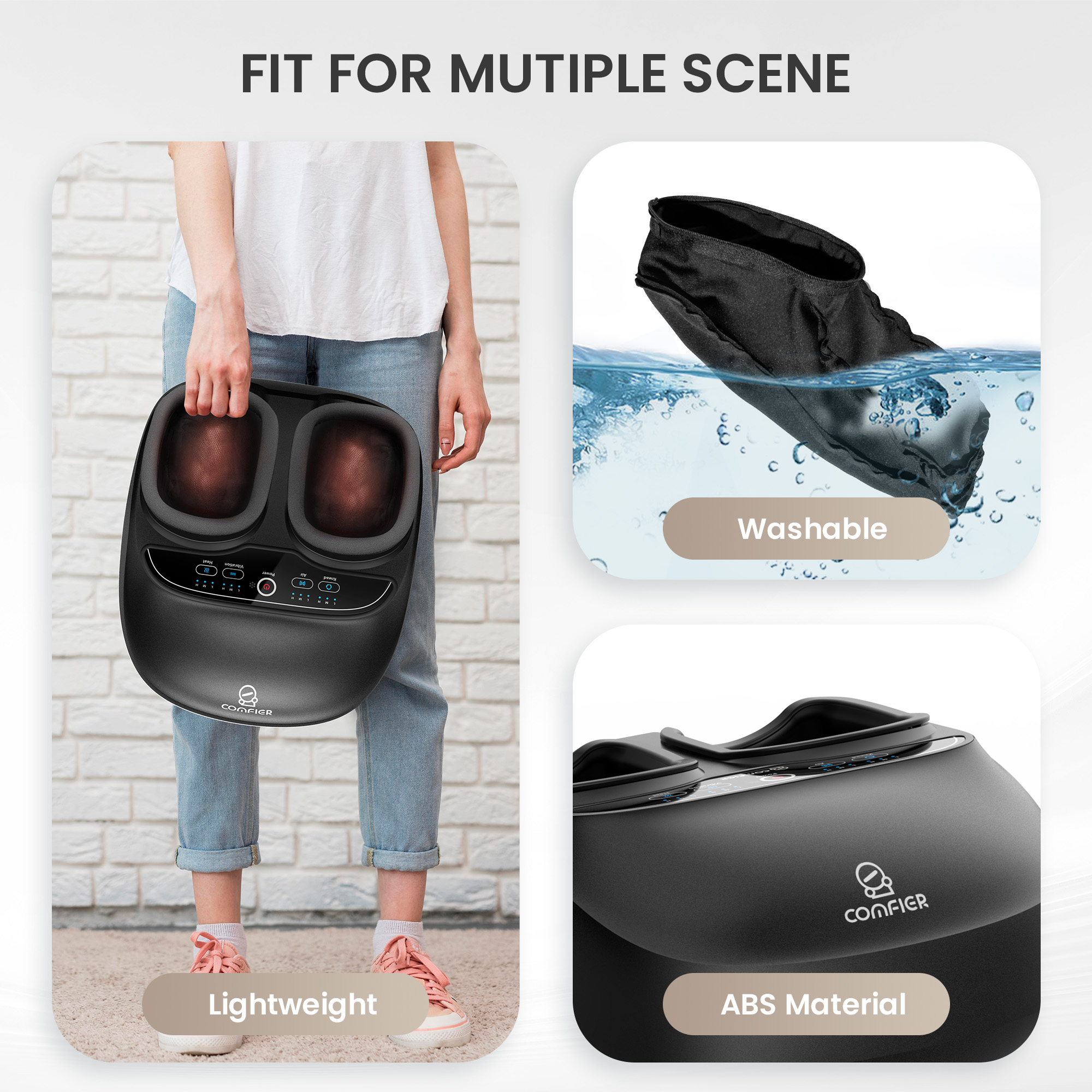 Comfier Foot Massager with Heat and Remote Control photo 4