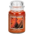 thumbnail image 1 of Vela aromática en tarro de apotecario grande de calabaza condimentada Village Candle 21.25 oz, 1 of 3