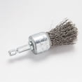 thumbnail image 3 of Brosse Métallique pour Perceuse Brosse à Roue Ensemble de Brosses Métalliques pour Perceuse 1/4 Pouce Arbor pour Nettoyage Détartrage Rouille Hexagonal (5 Pcs), 3 of 6