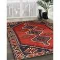thumbnail image 2 of Ahgly Company Indoor Rectangle Traditional Brown Persian Area Rugs, Swatch Sample, 2 of 6