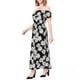 thumbnail image 5 of Vestido Largo Maxi Impresión Floral Sin Tirantes Verano Mujeres Club de Noche Regreso a Casa - METRO Macarena Vestido sin tirantes floral de la playa, 5 of 8
