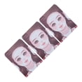 thumbnail image 1 of Face Painting Practice Board, Colored 3pcs Soft PET Makeup Painting Practice Board Red Top Type Reusable Stage Makeup Painting Tool  for Beginners, 1 of 7