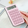 thumbnail image 6 of Pocket Calculator, Mini Calculator, 240 Calculations Portable Compact Calculator with Large LCD Display, Ergonomic Non-Slip Buttons, Stand, Automatic Power Off, Battery Operated, Multiple Colors, 6 of 7