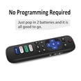 thumbnail image 7 of 2 Pack Replacement Remote Controls for Roku TV,Compatible with TCL/Hisense/Sharp/Philips/Onn/Element Roku TV (Not for Roku Stick,Box or Speaker), 7 of 7
