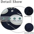 thumbnail image 5 of Rectangle Tablecloth 60x84 inch Rectangle Tablecloth Stain and Wrinkle Resistant Washable Polyester Table Cloth, Decorative Fabric Table Cover for Dining Table, Buffet Parties and Camping Navy, 5 of 6