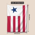thumbnail image 2 of Print Tapestry Flag Of Liberian Tapestry Wall Hanging Decor For Living Room (60" X 80"), 2 of 7