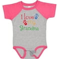 thumbnail image 3 of Inktastic I Love My Grandma Boys or Girls Baby Bodysuit, 3 of 5