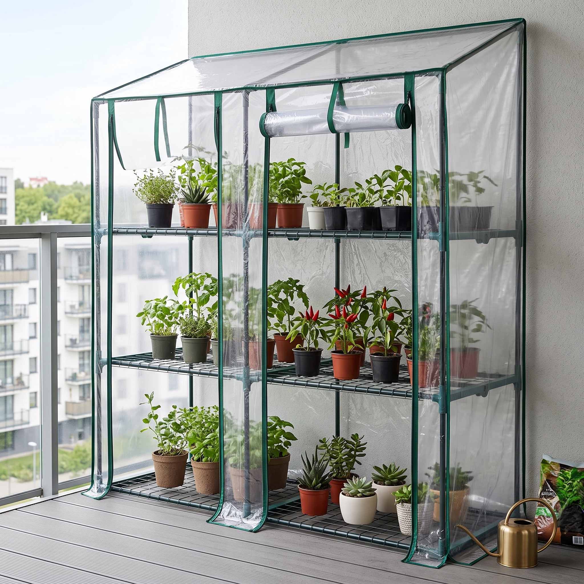 Portable Greenhouse Lean-to Green House