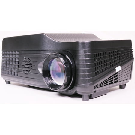 EMB Home - EBP400 - Portable HDMI DVD LED Projector w/ USB and SD Card for Home Cinema Theater / Games / Party / PC