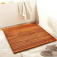 thumbnail image 5 of Bare Decor Fuji String Spa Shower Mat in Solid Teak Wood Oiled Finish. XL Square 30-Inchx30-Inch, 5 of 5