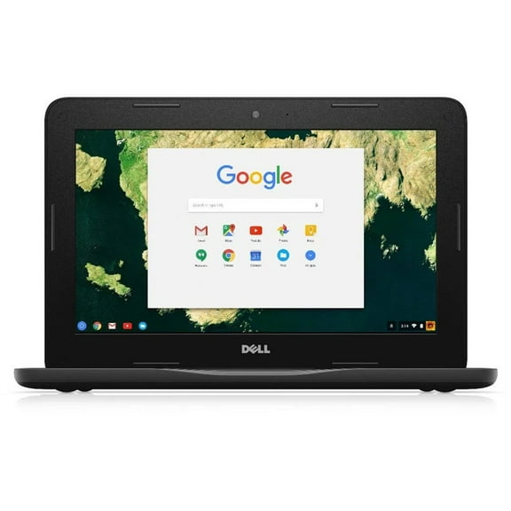 Restored Dell Chromebook 3180 - 11.6" Intel Celeron N3060 4GB RAM 32GB SSD Chrome OS (Refurbished)