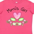 thumbnail image 4 of Inktastic Mimi's Girl Heart Flowers Girls Toddler T-Shirt, 4 of 5
