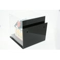 thumbnail image 5 of Versatile Deluxe Acrylic Display Case - Medium Square Box with Black Risers Mirror and Wall Mount 9.75" x 9.75" x 9.75" (A027-BR), 5 of 6