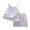 Purple, variant on FDDMis Toddler Girl Clothing Set 2t Girls Matching Outfits 5 T Girls Outfits Girls Athletic Tops and Gym Shorts 3 to 6 Month Baby Girl Clothes, Blue 12-18 Months