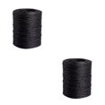 thumbnail image 1 of Ounissouiy Floral Bind Wine Wrap Flower Wire Vine for Wreath Bouquets Negro 2 mm 200 m 2Conjunto, 1 of 1