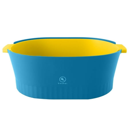 

Double-layer Vegetable Basket Plastic Draining Basket Fruit Vegetable Strainer