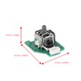 thumbnail image 2 of Greensen joystick button, Left & Right Analog 3D Joystick Sticks Replacement for Nintendo Wii U GamePad Controller , 3d joystick for wii u, 2 of 8
