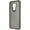 Smoke, variant on ZIZO SURGE Series for Moto G Play (2021) Case - Sleek Clear Case Customizable Buttons - Smoke