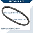 thumbnail image 4 of Correa de transmisión ATV UTV V-Belt No.3211169 para Polaris para Ranger 500 2015-2019 ATV UTV, 4 of 7