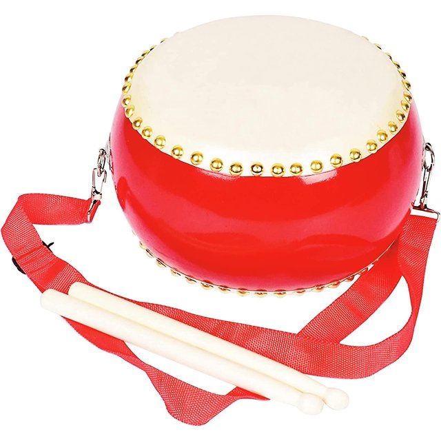 Tambores Juguetes para niños 3 4 5 años Niño Niña Instrumento de percusión Regalo musical Tambor chino balsámico