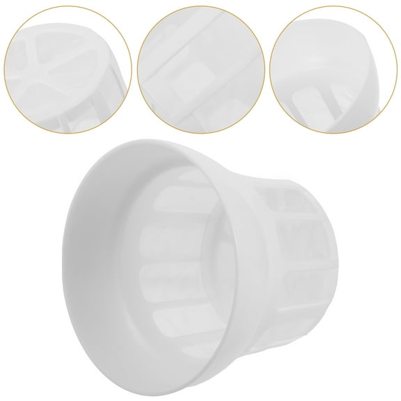 ORDDIART White Plastic Square Yogurt Maker for Home Use, 1 Piece, 5.3x5.3x4.3 Inches, Easy Homemade Yogurt