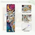 thumbnail image 4 of 4pcs Diamond Painting Bookmark Kit 5D DIY Moon Calf Special Design Shimmering Handcrafted Artwork For Book Lovers Perfect for Birthdays, Christmas, and Holidays, 4 of 7