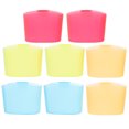 thumbnail image 3 of ColoMX 8pcs Taza soporte para la bolsa de té de la tarde Tope de bebida para beber galletas portavasos de galletas, 3 of 7