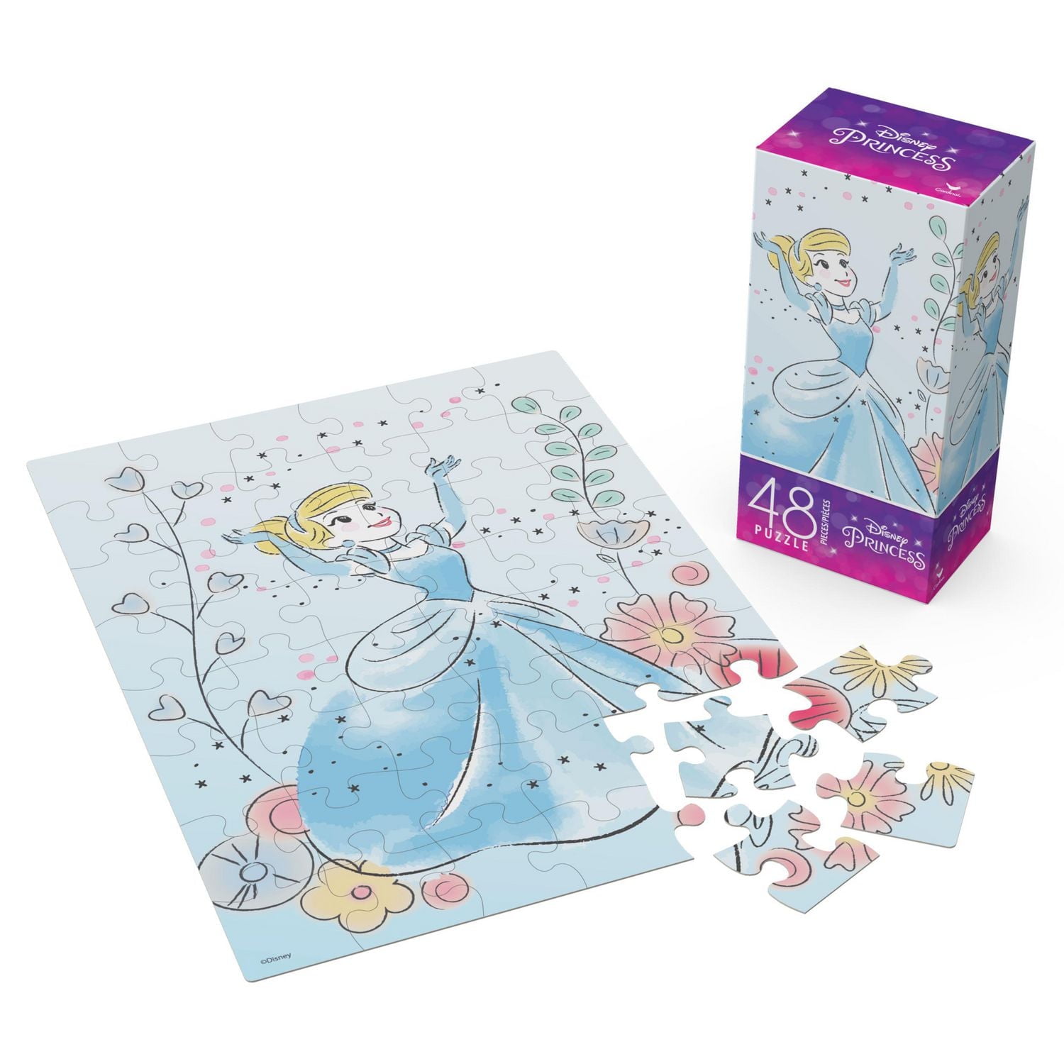 Disney Princess 48-Piece Puzzle, for Families and Kids Ages 4 and up